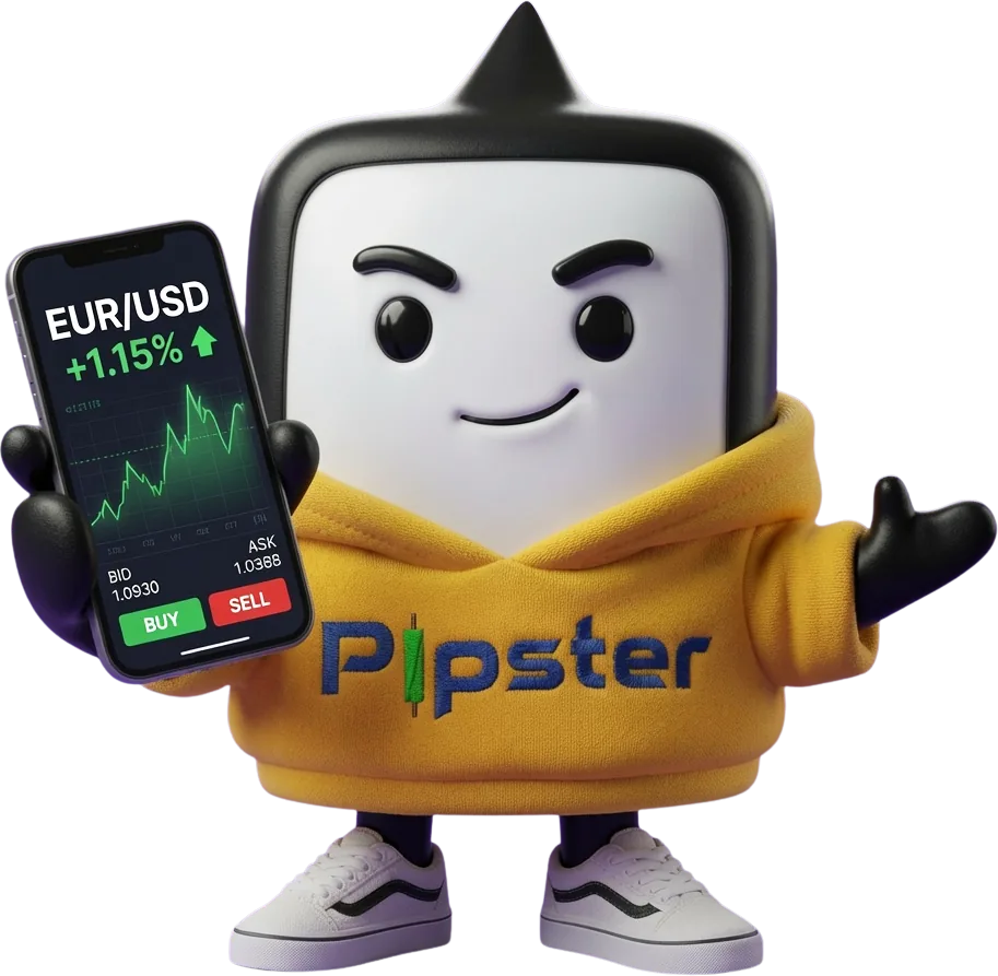 Confident trader using Pipster prop trading platform